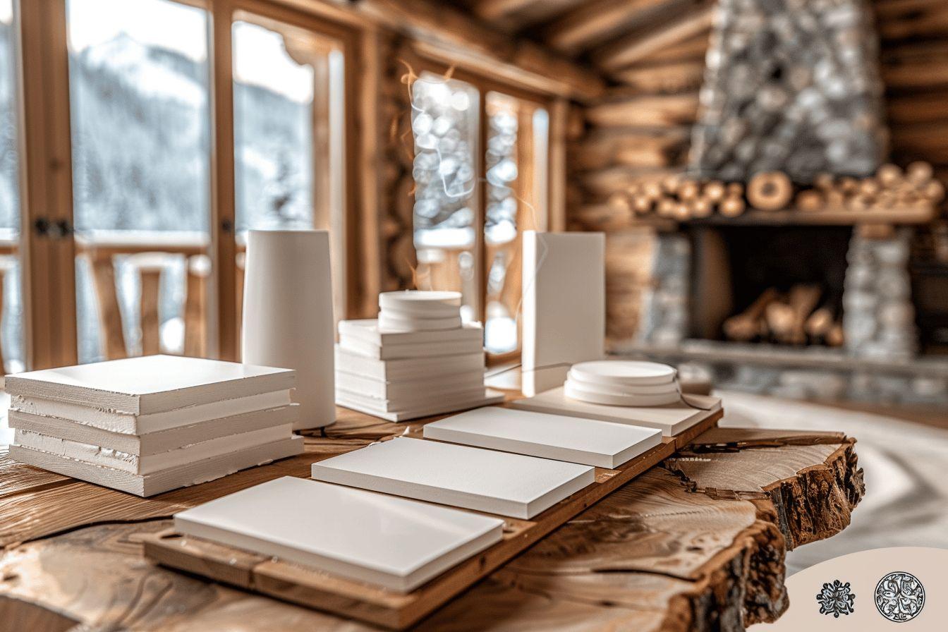 Nuances de blanc : découvrez les subtilités du chalet en vacances à la montagne