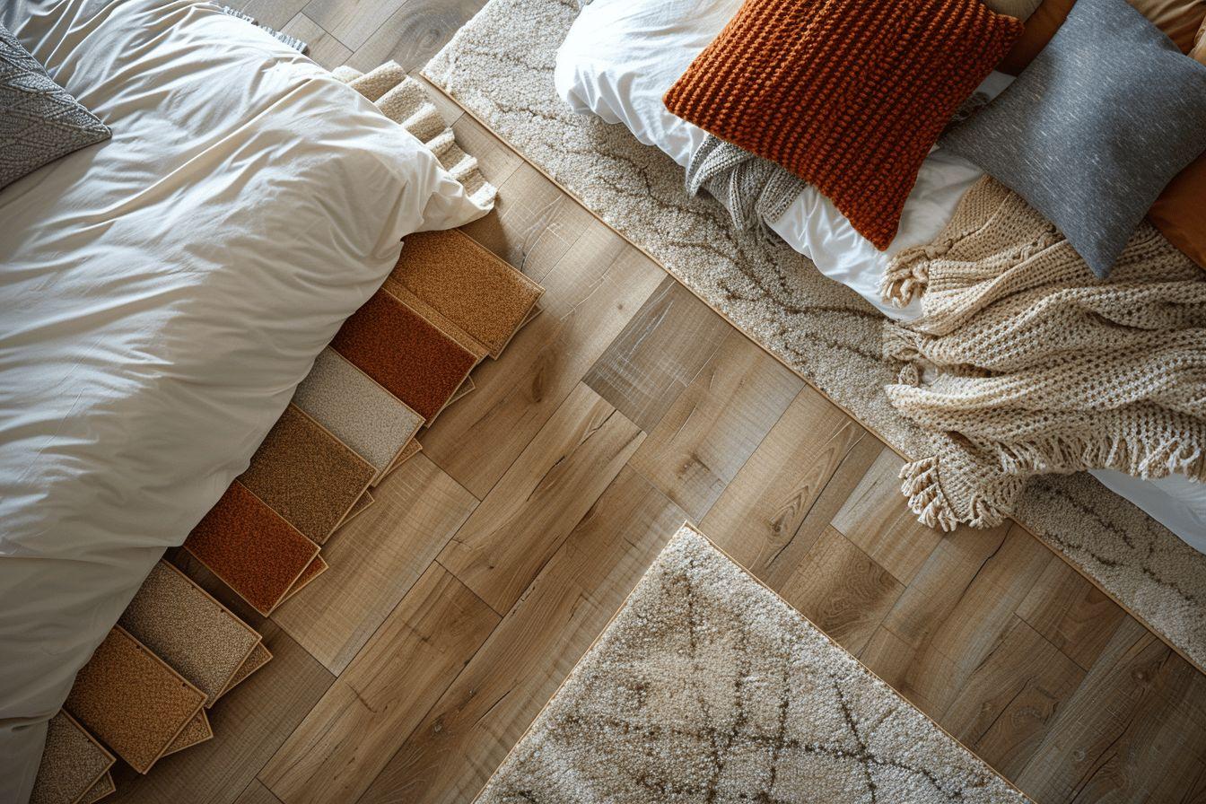 Choisir le meilleur revêtement de sol pour une chambre confortable : guide complet